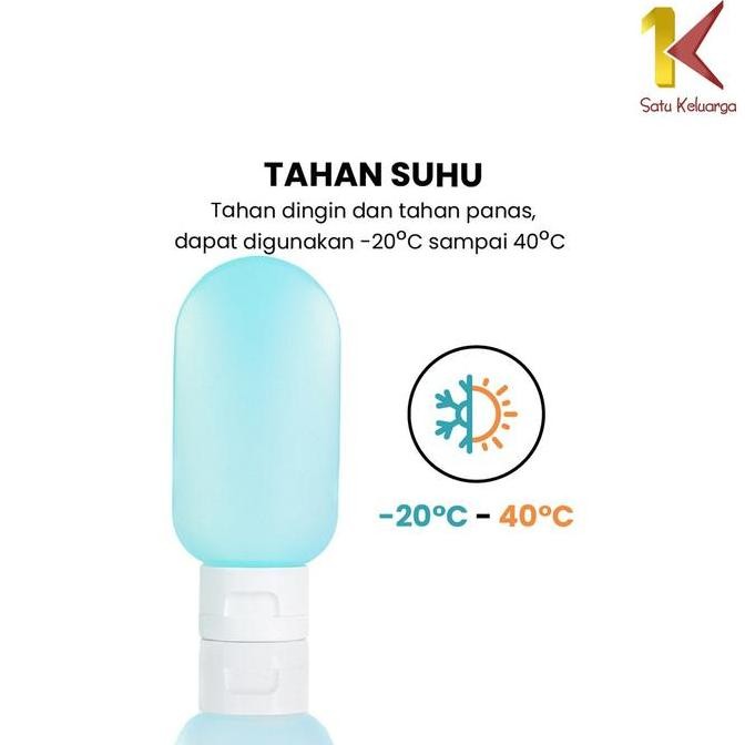 [COD] SK C852 Botol Travel Portable Tempat Sabun Cair Lotion Travelling