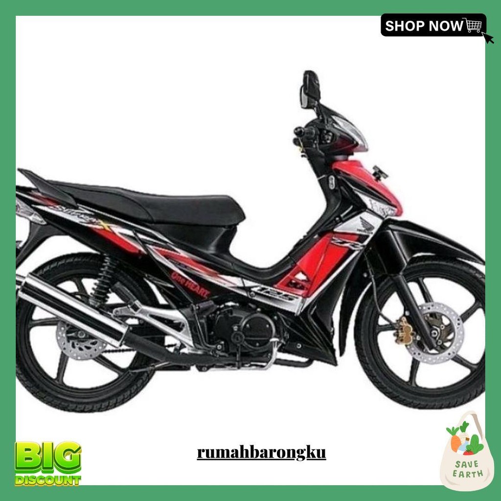 Baut Body Supra X 125 - Baut Skrup Full Body Honda Supra X 125 Tahun 2006 - 2012 Original Produk