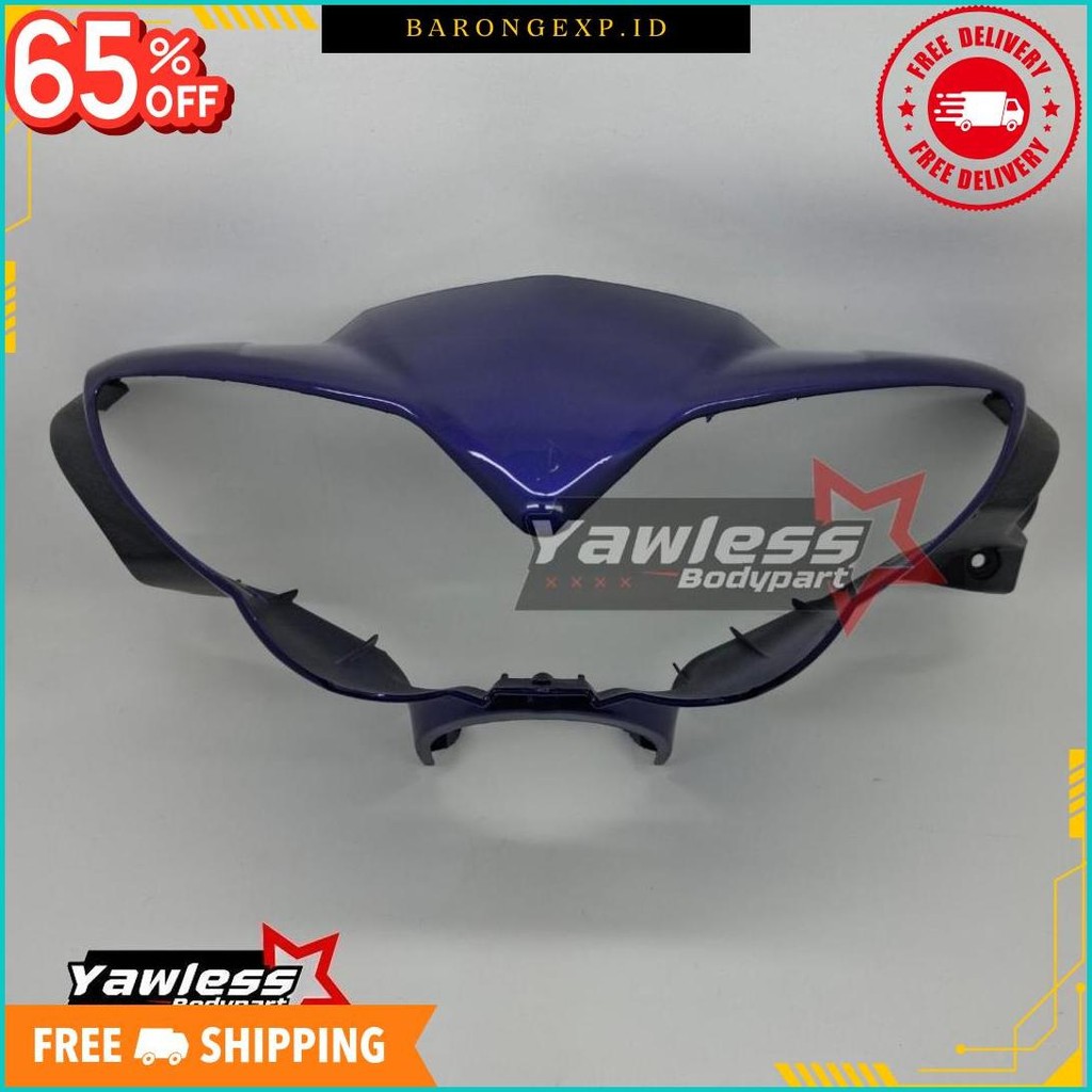 Batok Jupiter Z Burhan Depan Belakang Warna Biru Original Produk