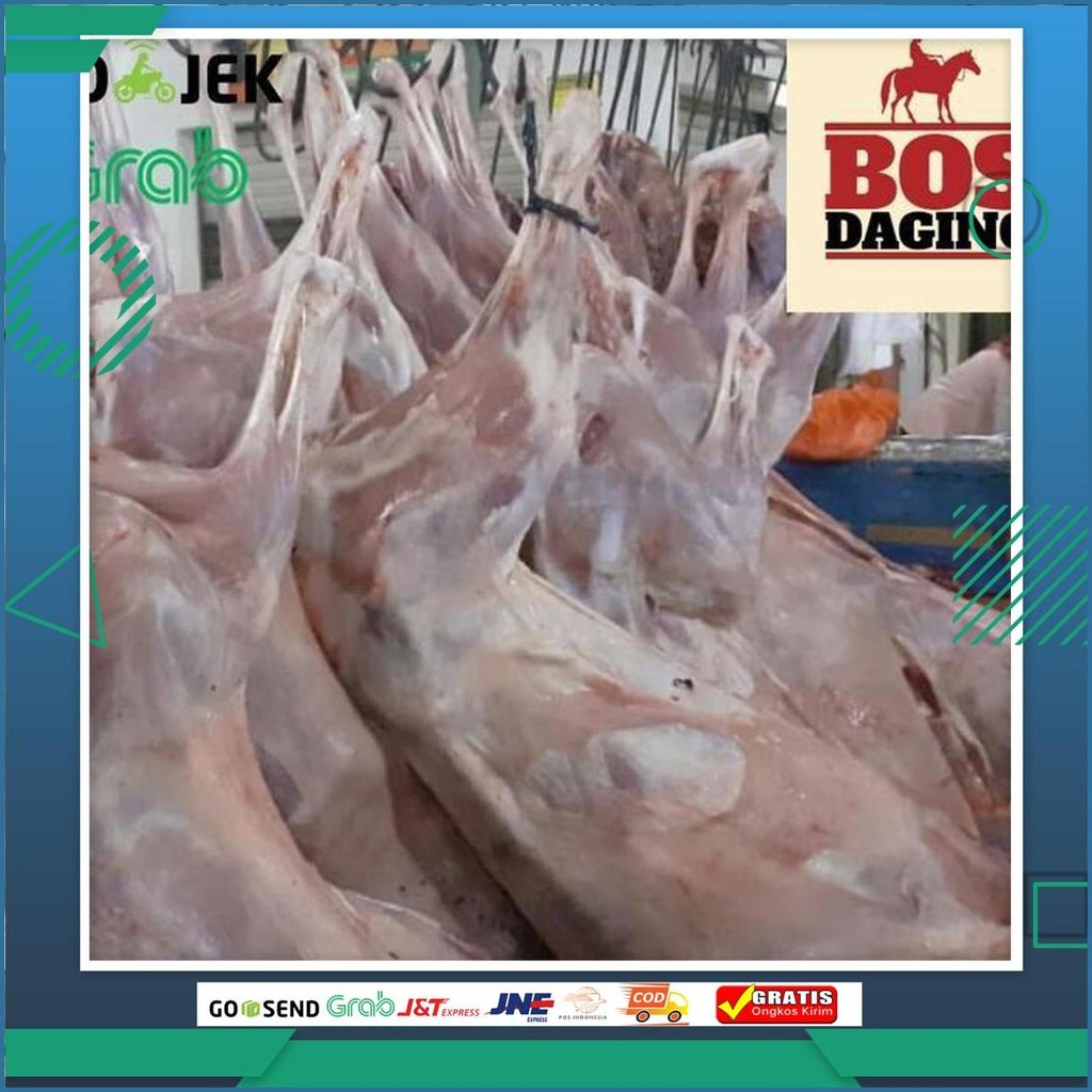 Tetelan Daging Kambing Muda 500 Gram Dijamin Fresh Segar Grab