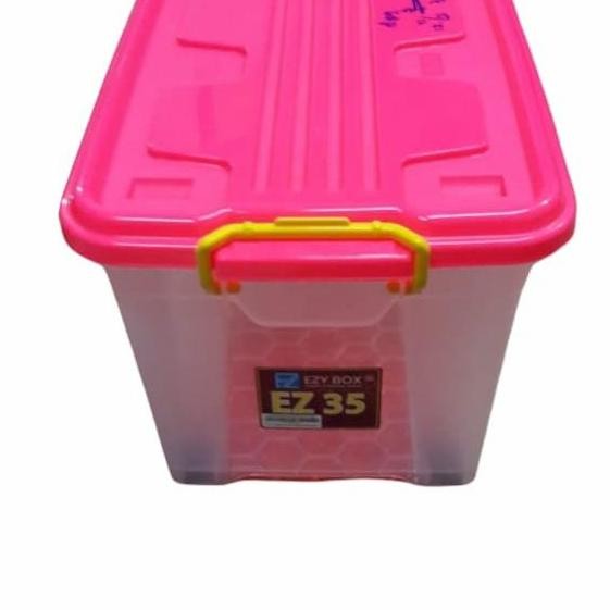 Container Box Ezy Box 35 liter - Ezy 35 kotak serbaguna ada roda