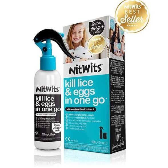 Nitwits All In One Head Lice Solution 120ml Original