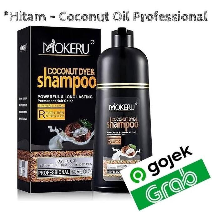 MOKERU Shampoo Semir Herbal Argan Oil 500ml