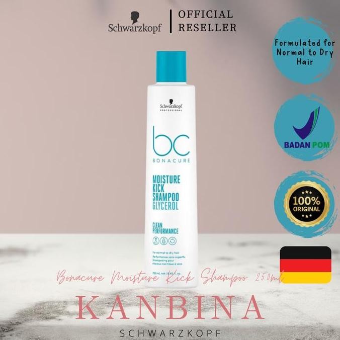 Schwarzkopf Bonacure Moisture Kick Shampoo 250 ML