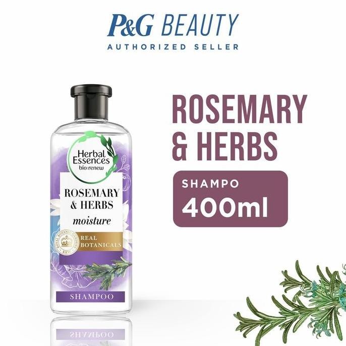 Herbal Essences Shampo Rosemary & Herbs 400 ml