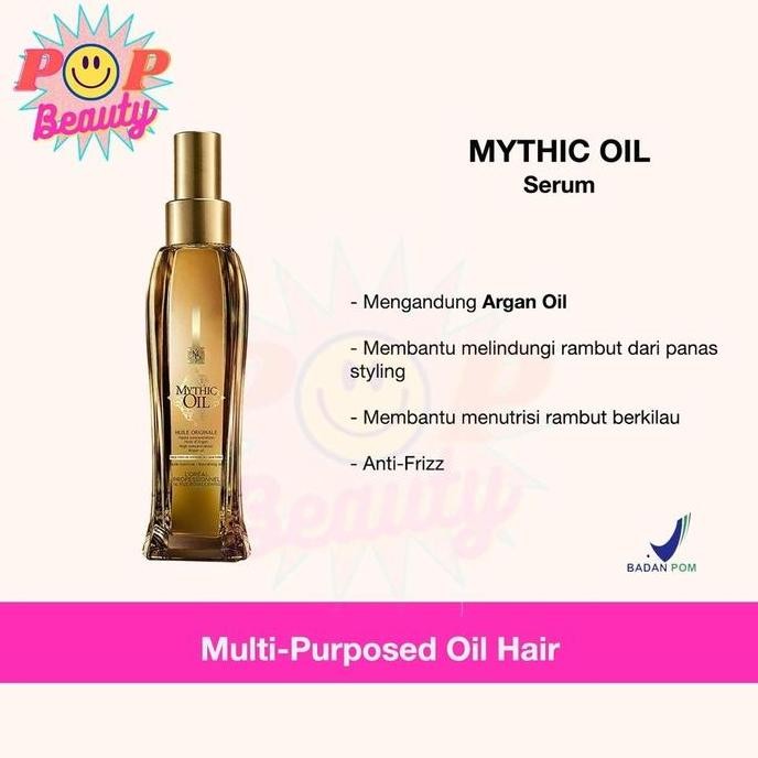 Loreal Mythic Oil Hair Serum Damaged Hair Serum Rambut Rusak Kering