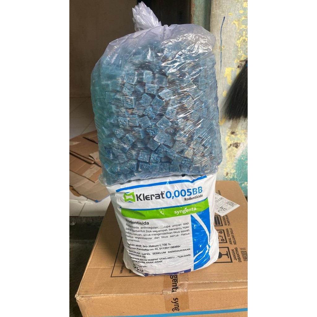 Klerat 0,005 BB Racun Tikus 5 Kg