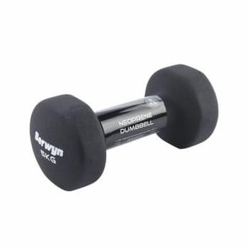 Berwyn Barbel Gym & Fitness Dumbbell Neoprene 5kg