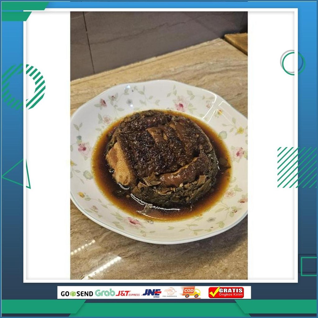 Babi Hong / Babi Kecap Sayur Asin / Khew Nyuk Home Made 500Gr Tanpa Pengawet Gosend