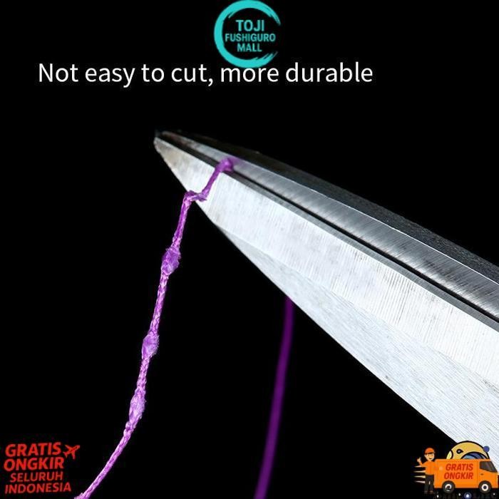 Exclusive Senar Pe X8 Benang Kepang Pancing Murah 16~110Lb Kuat Anti Keriting Warna Warni 100M Termu