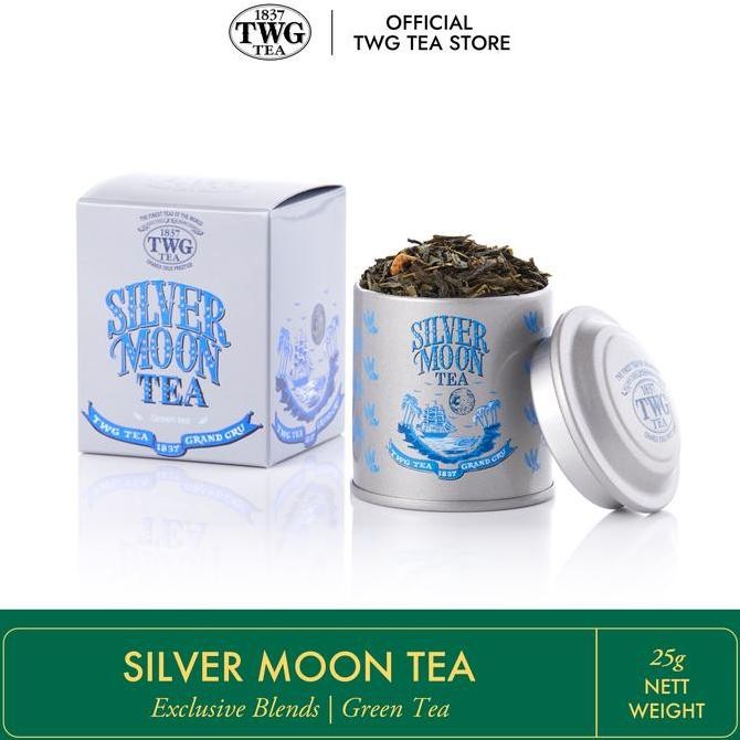 READY STOCK TWG TEA | SILVER MOON TEA, MINI TIN TEA, 20G 