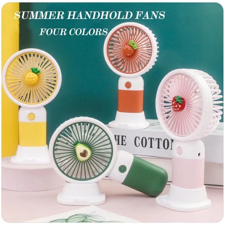 Promo - Kipas Angin Mini / Kipas Mini Buah / Mini fan lucu / kipas mini tangan .,
