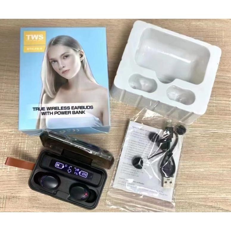 Miliki - Headset Bluetooth TWS F9 