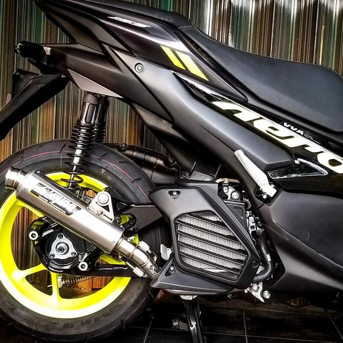 Knalpot Aerox 155 Old Type M3 Shijiro Racing Original