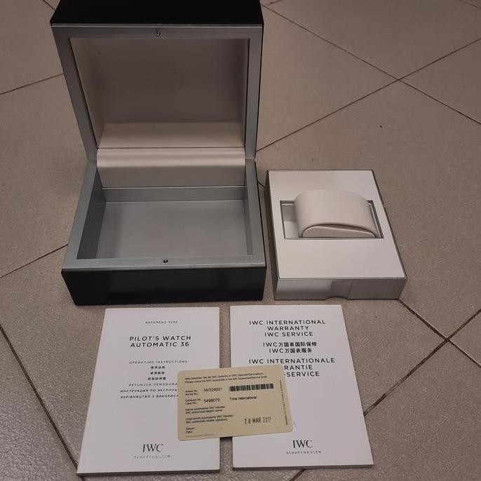 Box Kotak Jam IWC Watch Case Original Omega Rolex Tag Heuer Mido Rado
