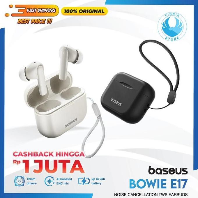 Baseus Bowie E17 Tws Earphone Bluetooth Earbuds Bloetooth Erphone - Headset Henset