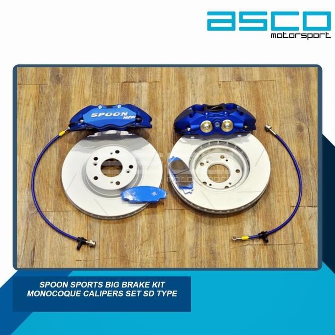 Promo Spoon Sports Big Brake Kit Monocoque Calipers Set SD Type COD