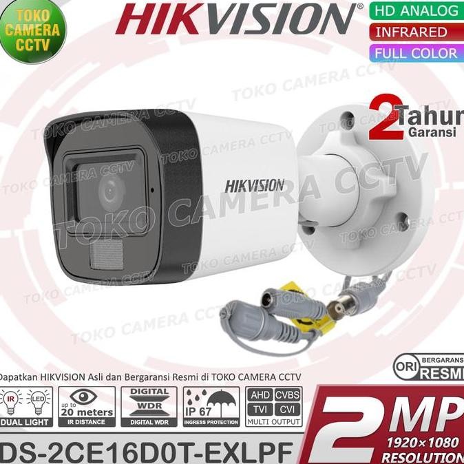 Kamera Cctv Outdoor Hikvision 2Mp
