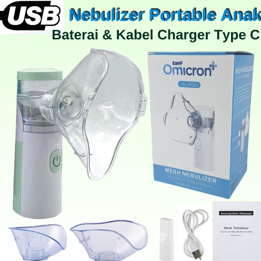 Ventolin Nebulizer Uap Portable Alat Uap Anak Batuk Pilek Nebulizer Untuk Anak Alat Nebu Bisolvon