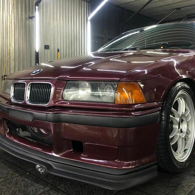 Bumper mtech + lips rieger bmw e36p