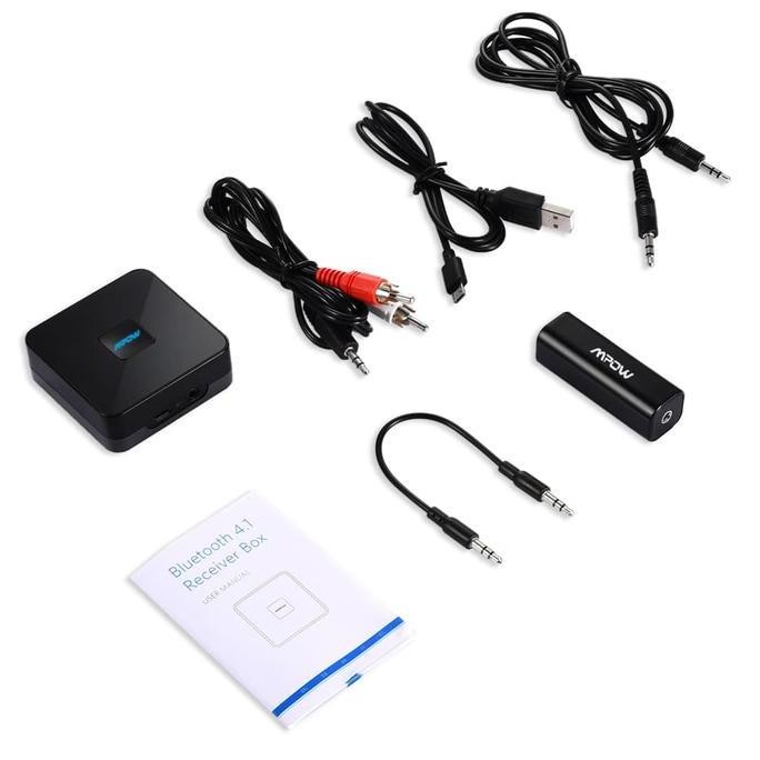 Mpow Mp-Bh100Ab Bluetooth 4.1 Music Receiver Audio Adapter W Noise Iso