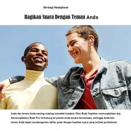 Samsung Galaxy Buds Pro 100% Original Wireless Bluetooth Headset Game Hd Call Headset In-Ear Headpho