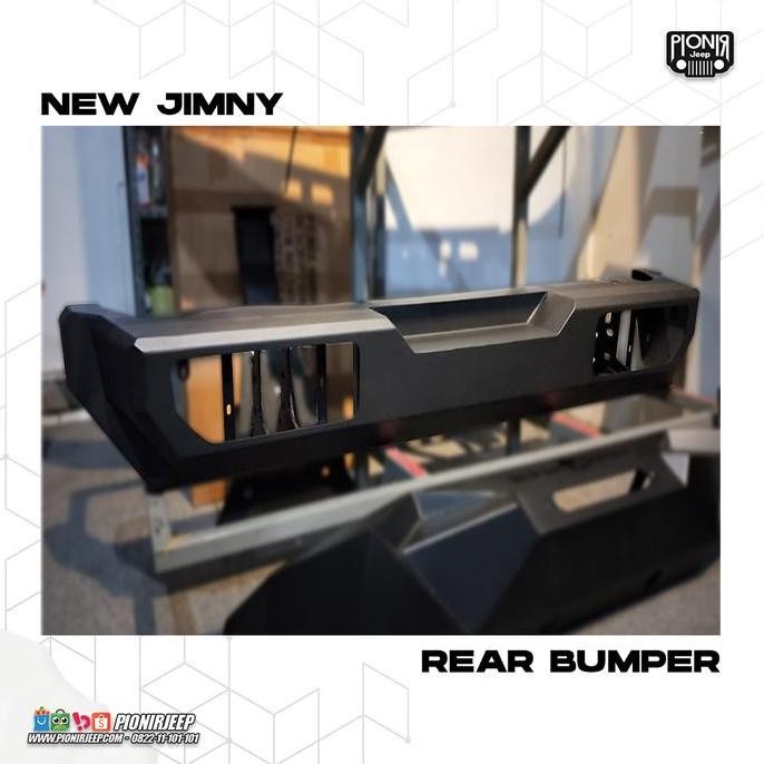 Bumper Belakang Besi Jimny JB74 Hh Quality 2019+ | Bumper Belakang Suzuki Jimny JB74