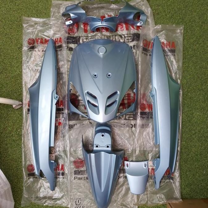 Cover Body Mio Old Sporty Biru Muda Biru Telor Asin Ori YGP Kode 5TL-P3 1 Set
