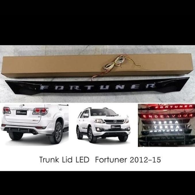 Trunklid/Trunk Lid LED 2 Warna Grand Fortuner 2012-2015 Ready Stock