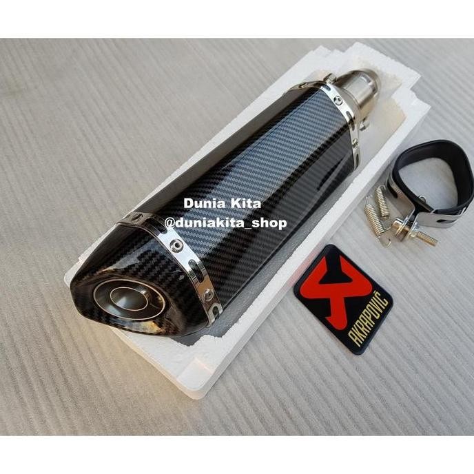 Knalpot Akrapovic Import Adv 150 Nmax Pcx Aerox Lexi