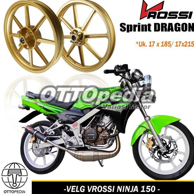 Velg Racing Vrossi Ninja 150 R Ninja SS Sprint Dragon Palang 8 Ring 17