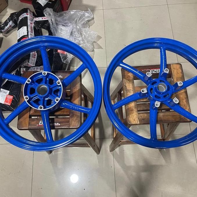 velg rims 17 rcb racingboy ninja rr r ss racing wheels Biru powder velg rcb ninja rr biru powder coa