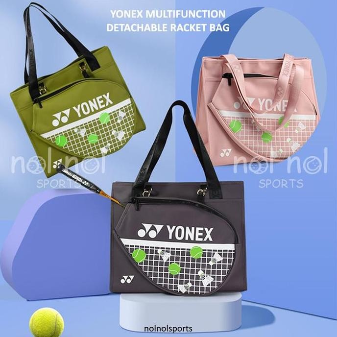 NNS TAS RAKET tenis badminton YONEX ORIGINAL / tennis racket bag pink
