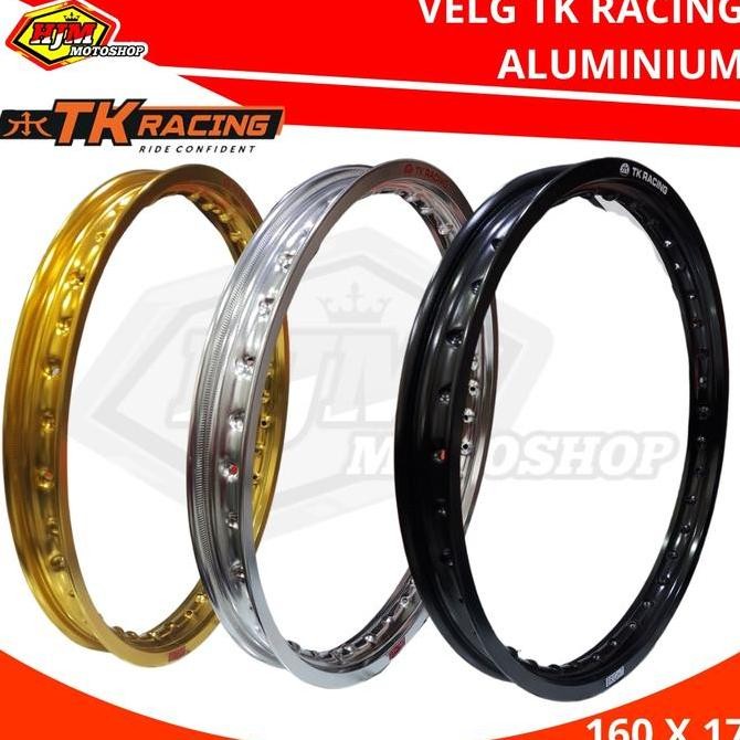Velg TK Bright Ring 17 160 Warna Hitam / Silver / Gold - Velg TK 17
