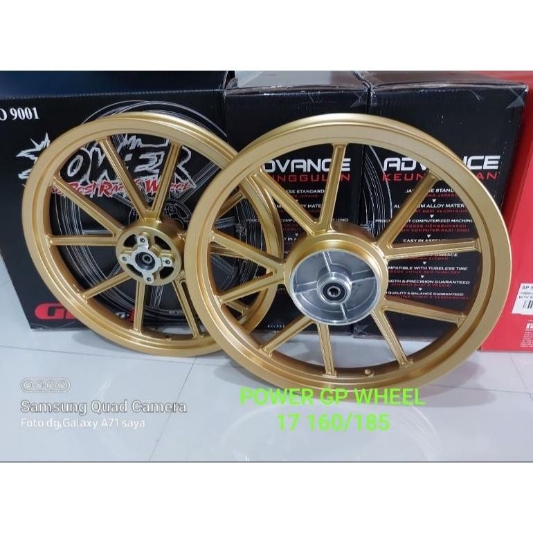 VELG RACING POWER GP DRAG 1/GP WHEEL YAMAHA JUPITER Z /RX KING 17x160/185