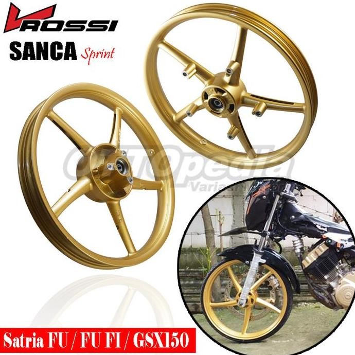 Velg Rossi Sanca Palang 5 Model RCB Ring 17 Satria F-150 FU FI GSX 150