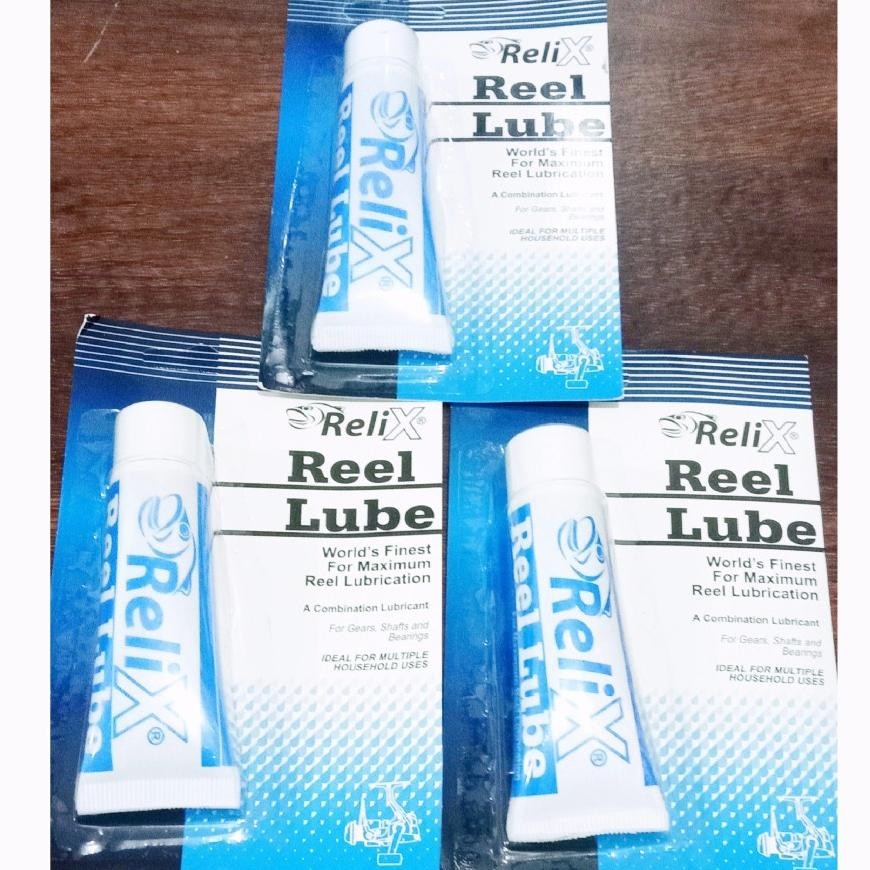 Heatshrin Reel Lube Pelumas Reel Relix Minyak Gemuk Bearing Gub-103