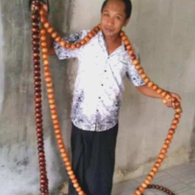 tasbih raksasa tasbih jumbo tasbih super besar Tasbih hiasan dinding