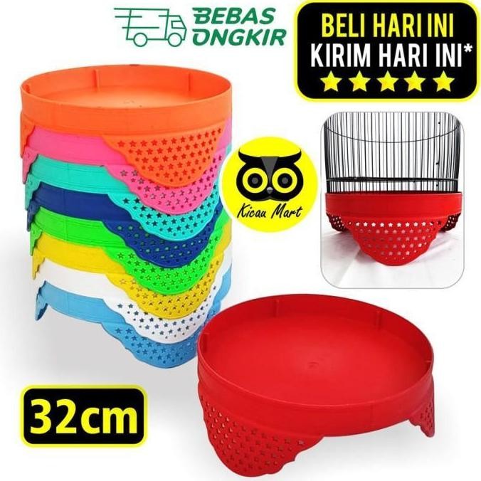 """] TEBOK LOVEBIRD MOTIF BINTANG BAHAN PLASTIK TEBAL TEBOK SANGKAR BURUNG