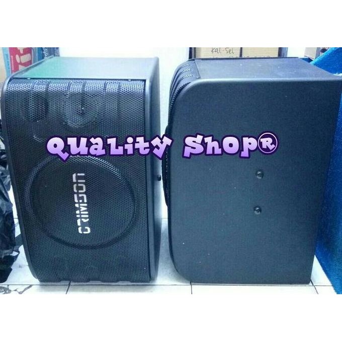 Speaker Karaoke 10 Inch Crimson Crs-660 3 Way 450 Watt