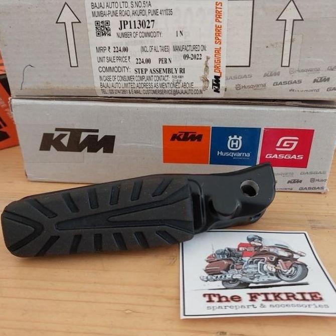 [DISKON] FOOTSTEP DEPAN KIRI KTM DUKE RC ADV 200 250 390 2018 KEATAS FOOT STEP PIJAKAN KAKI KIRI DEP