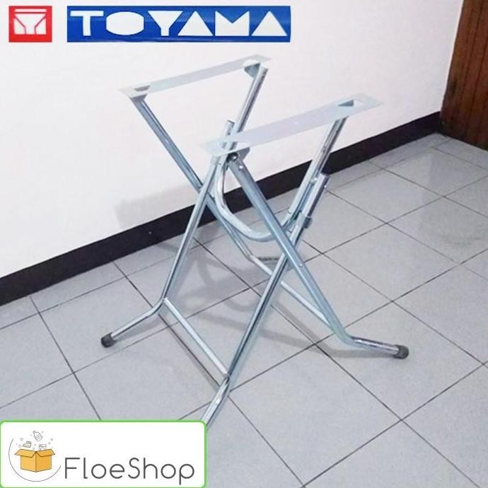 PROMO - Kaki Meja Lipat Stainless Toyama