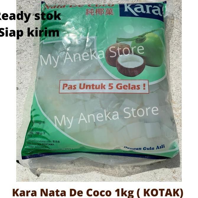 New Nata De coco 1kg / Nata de coco Kara 1kg / kara Nata de coco KOTAK