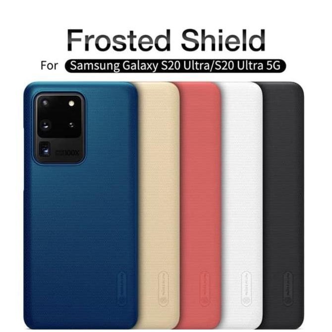 Samsung Galaxy S20 Ultra Nillkin Hard Case Frosted Free Stand Hp
