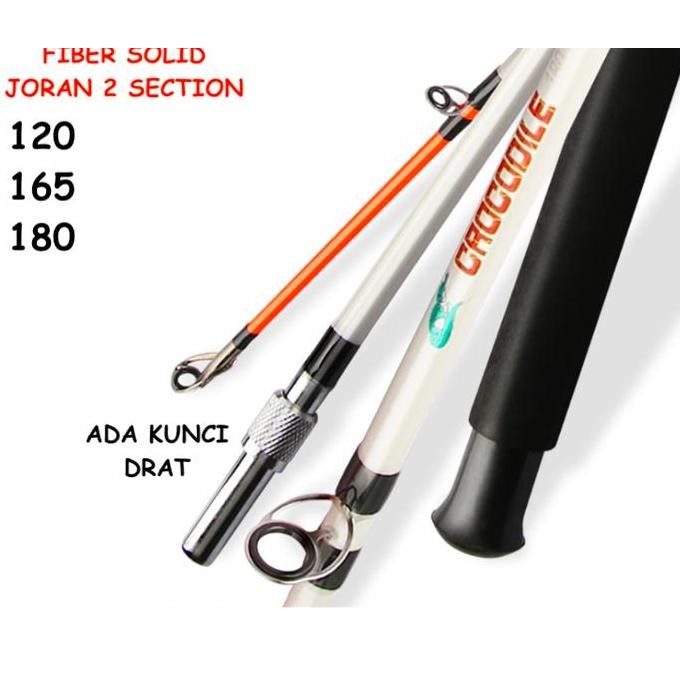 JORAN SPINNING SAMBUNG DUA DENGAN DRAT PENGUNCI SAMBUNGAN MAX DRAG 6KG