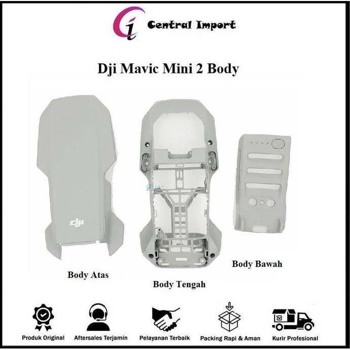 Dji Mavic Mini 2 Body Atas - Dji Mavic Mini 2 Body Tengah Original