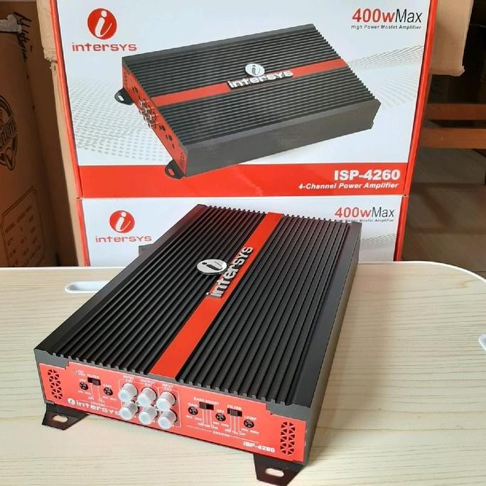 Power Intersys Isp 4260 Power 4 Channel Intersys Terbaru Bass
