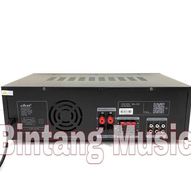 Power Amplifier Dat Da 313 Original Bluetooth Dat Da313