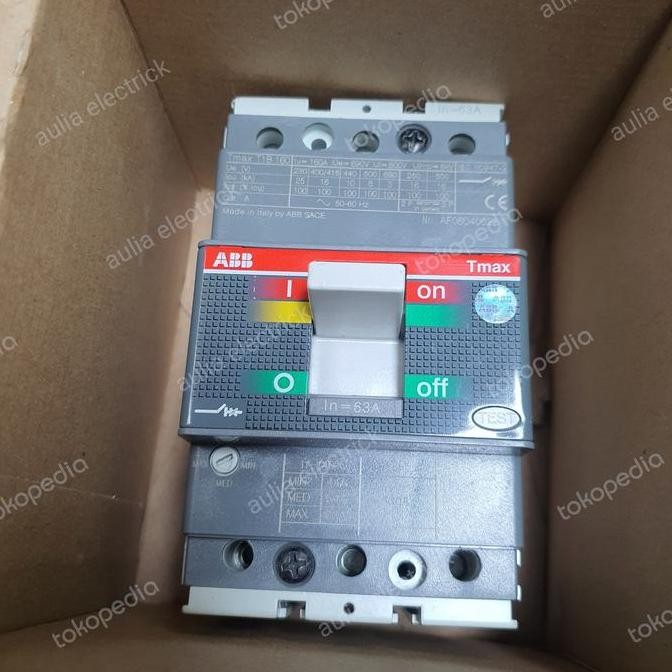 Promo mccb abb A1B 125 3p 40a 18ka COD