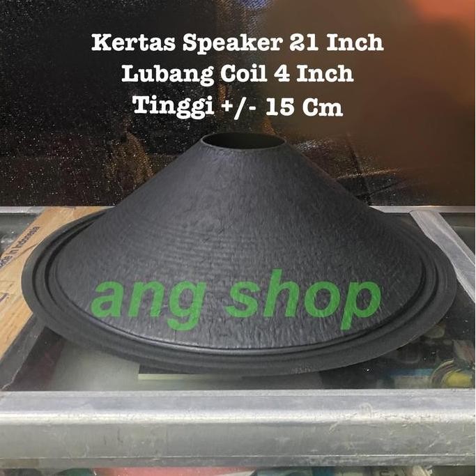 TERBARU - Kertas Speaker 21 Inch Coil 4 Inch Impor Daun Spiker Mic 21 In Inci